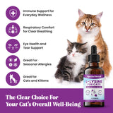 Special Breed L-Lysine for Cats 250mg liquid drops packaging