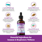 Special Breed L-Lysine for Cats 250mg liquid drops side view