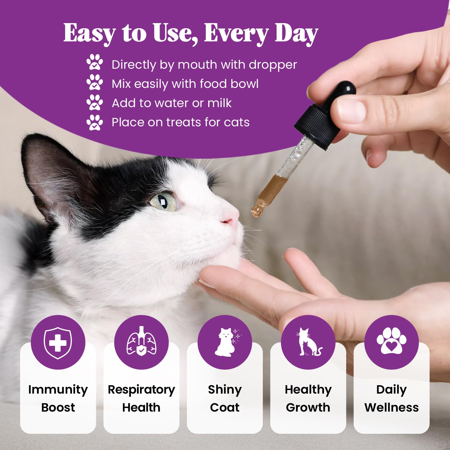 Special Breed L-Lysine liquid drops with chicken flavour