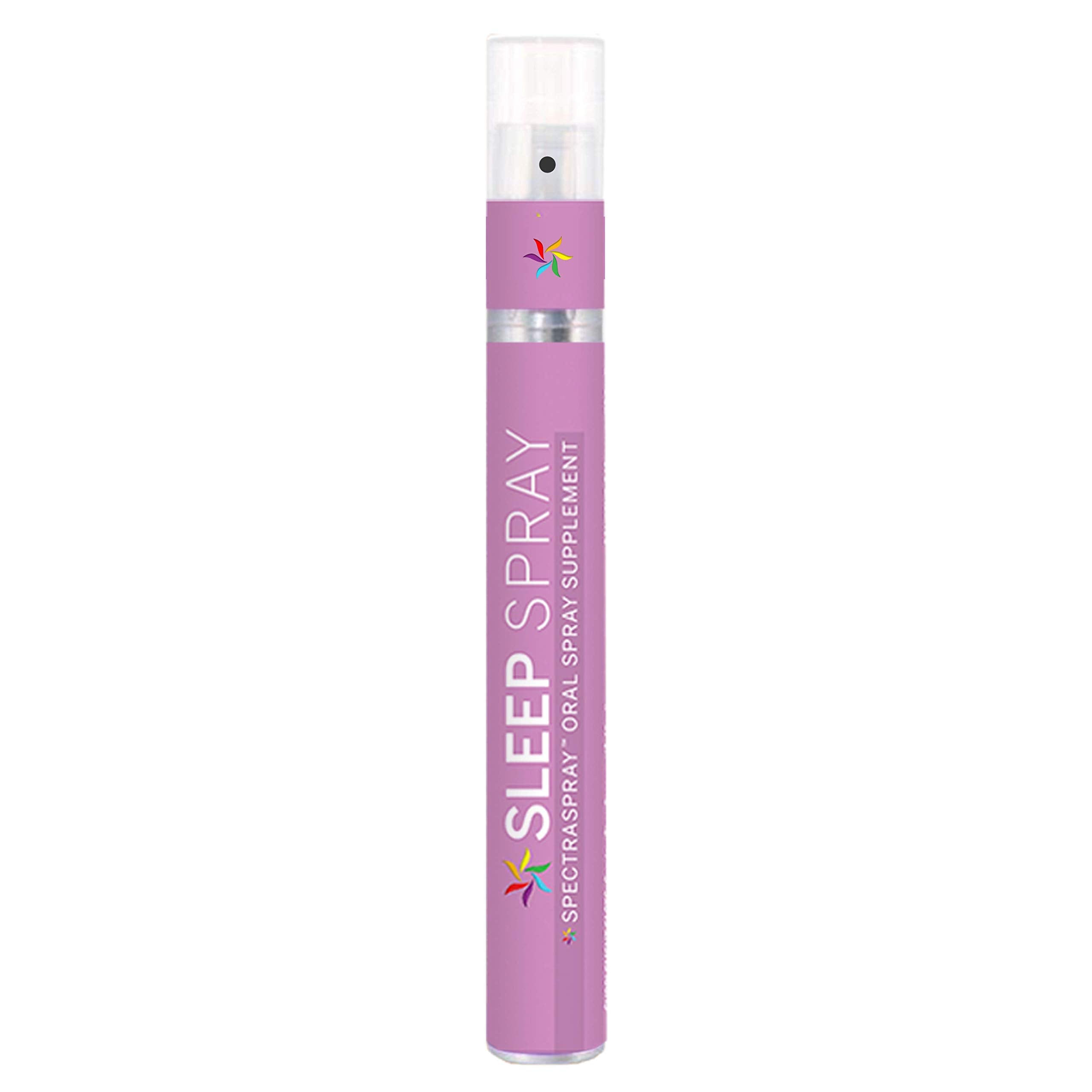 Spectraspray Sleep Supplement Oral Spray front view with spearmint flavour