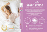 Spectraspray Sleep Supplement Oral Spray on a bedside table
