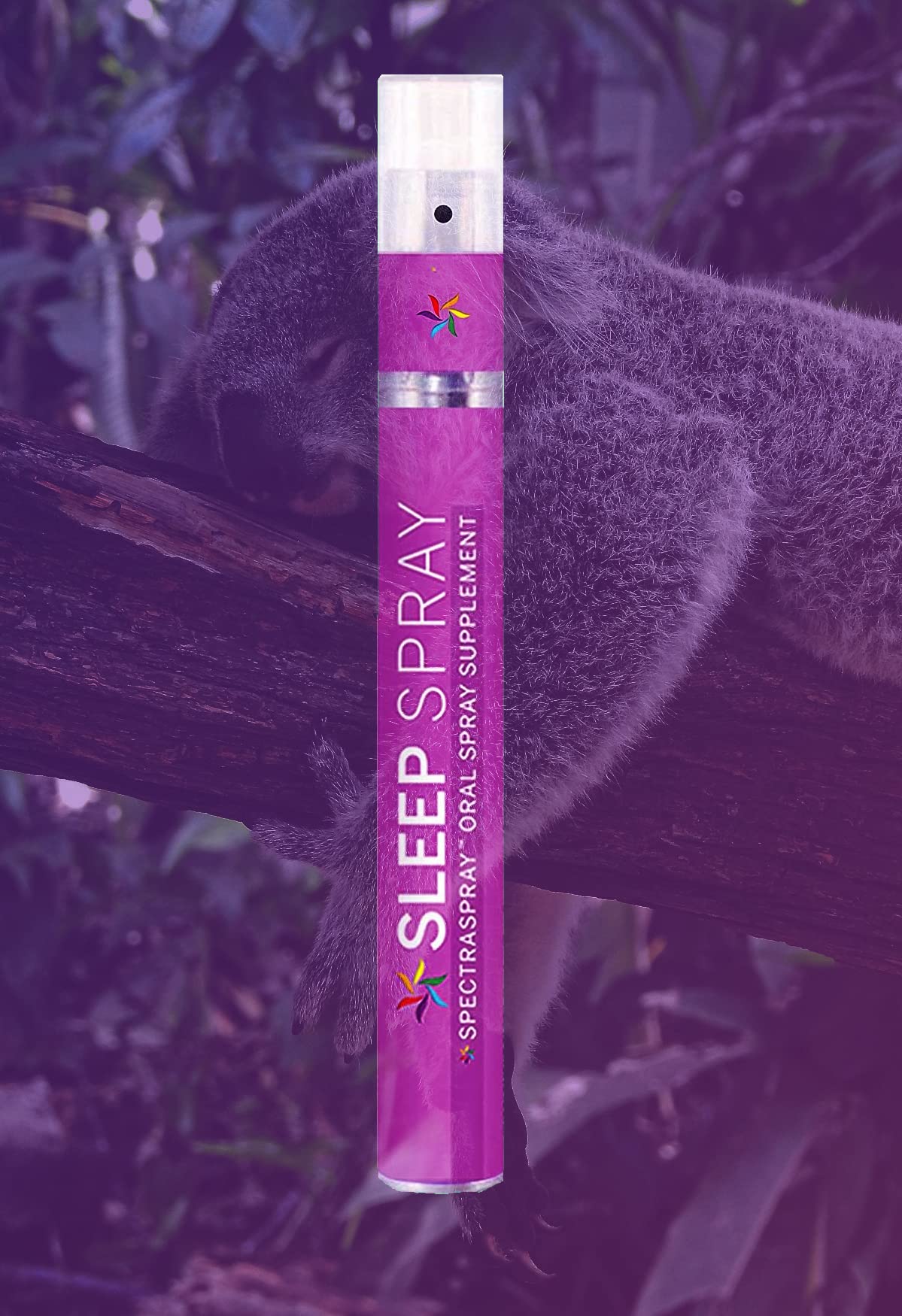 Spectraspray Sleep Supplement Oral Spray with dosage instructions