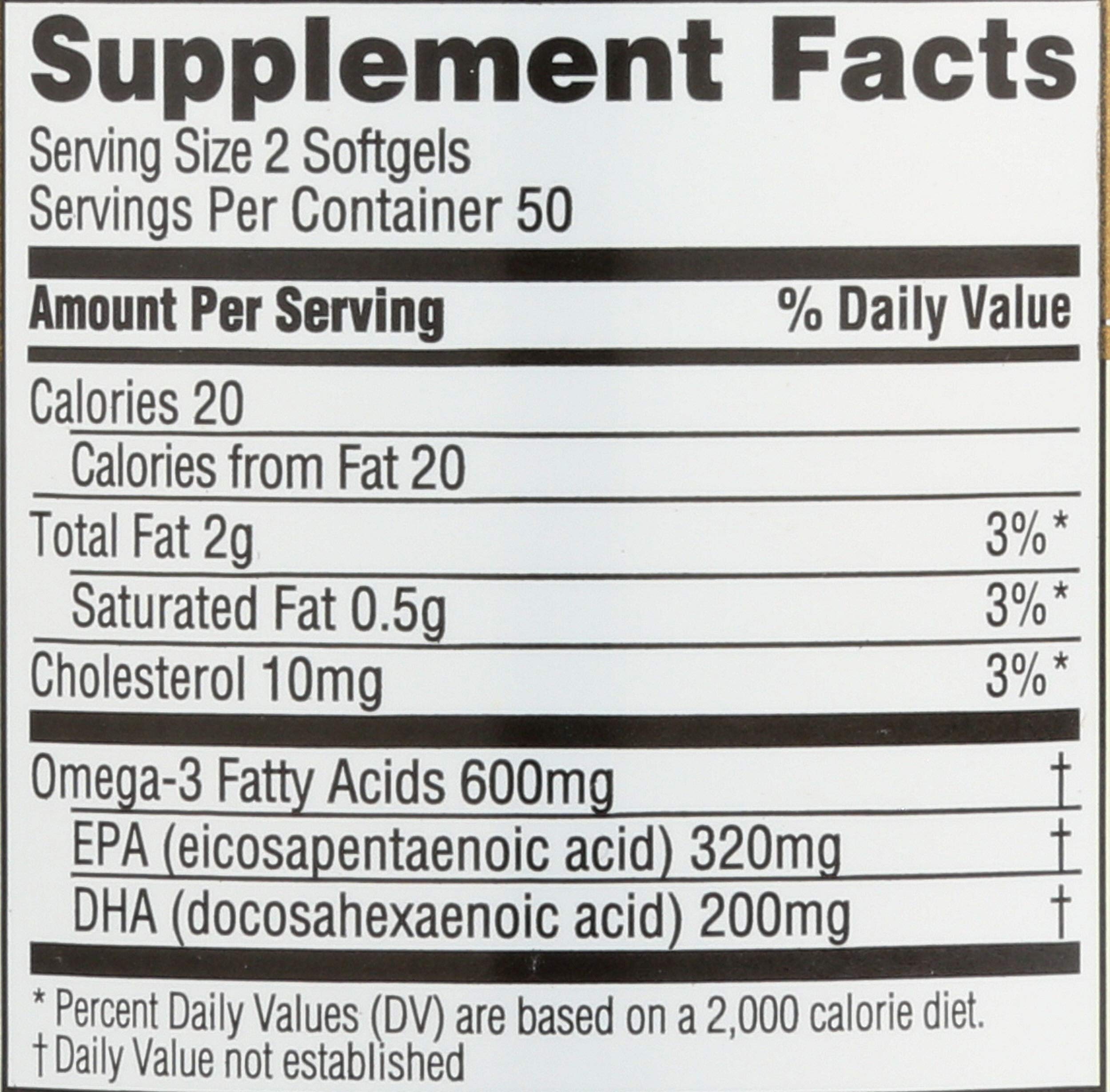 Spectrum Pure Fish Oil Softgels close-up of softgel