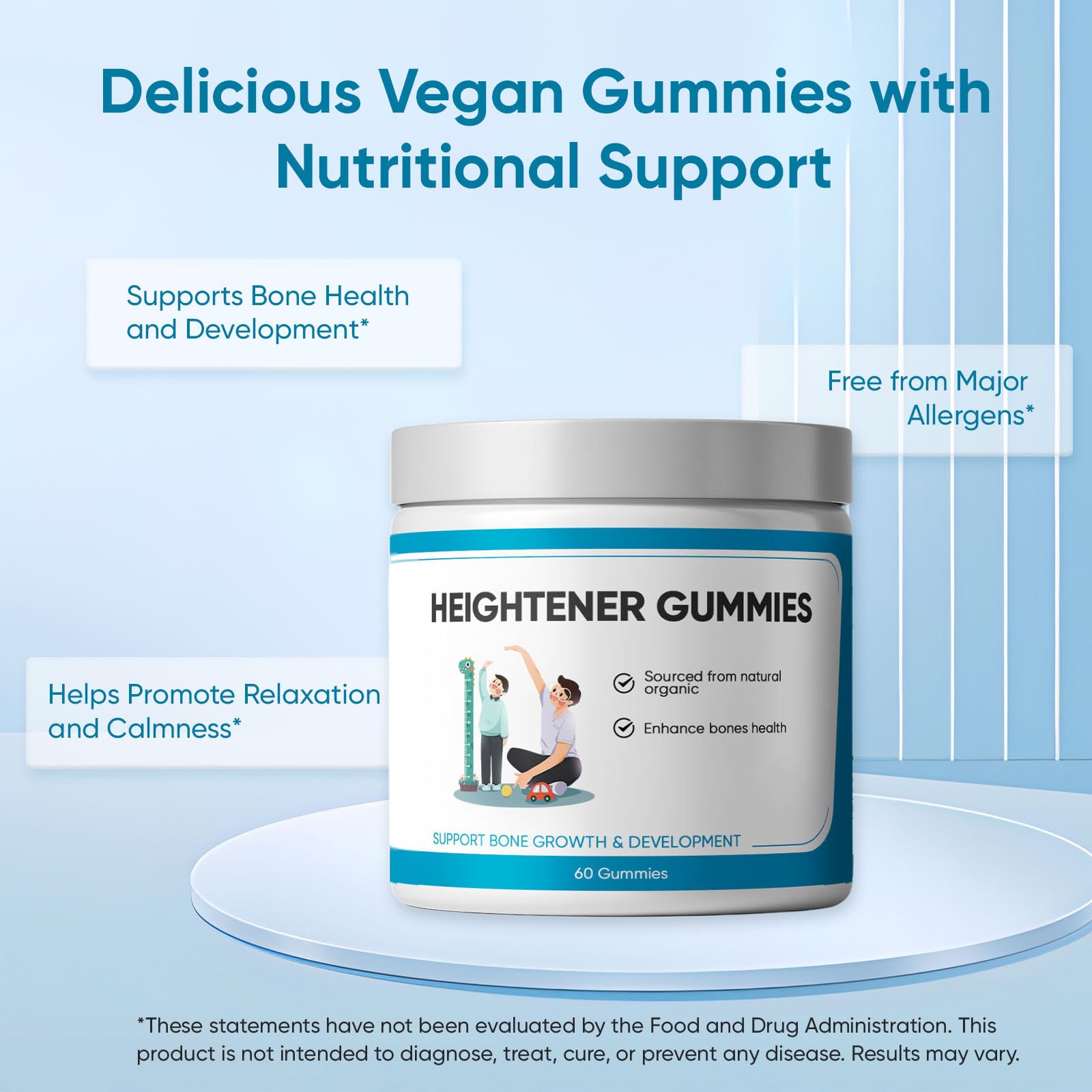 SPEORARY Daily Wellness Gummy Vitamins ingredients list