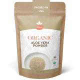 SPICY ORGANIC Aloe Vera Powder 222g front view