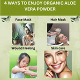 SPICY ORGANIC Aloe Vera Powder powder texture