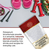 Spicy World Potassium Bicarbonate 14oz pouch side view