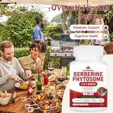 Spliferkou Bernerine Phytosome Capsules back view with nutritional information