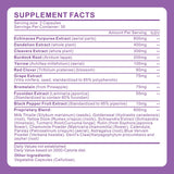 Spliferkou Echinacea Herbal Supplement capsules close-up