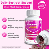 SPNHKOV Beetroot Capsules on wooden table