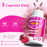 SPNHKOV Beetroot Capsules with organic beetroot powder