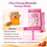 SPNUTRITION Bloomin She-Lajit Honey Sticks displayed in a natural setting