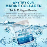 Spoon included with NATURE TARGET Marine Collagen Peptides