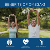 Spoonful Fish Oil Omega 3 Supplements 2400mg side view