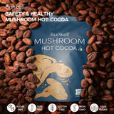 Spoonful of Bunkell Mushroom Hot Cocoa Blend powder