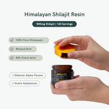 Spoonful of Dr Sosnowski's Pure Shilajit Resin