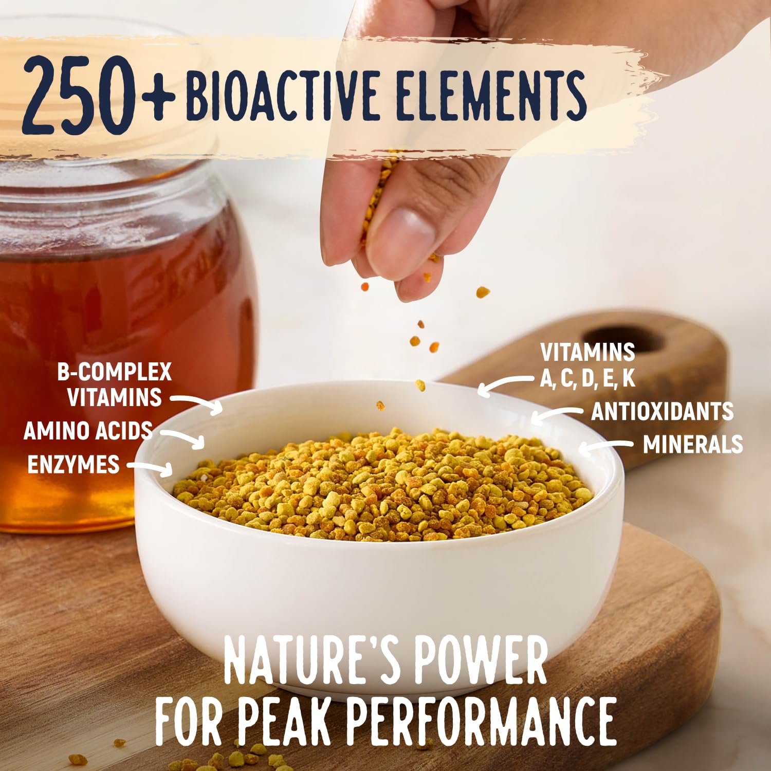 Spoonful of Kelley's Bee Pollen Granules