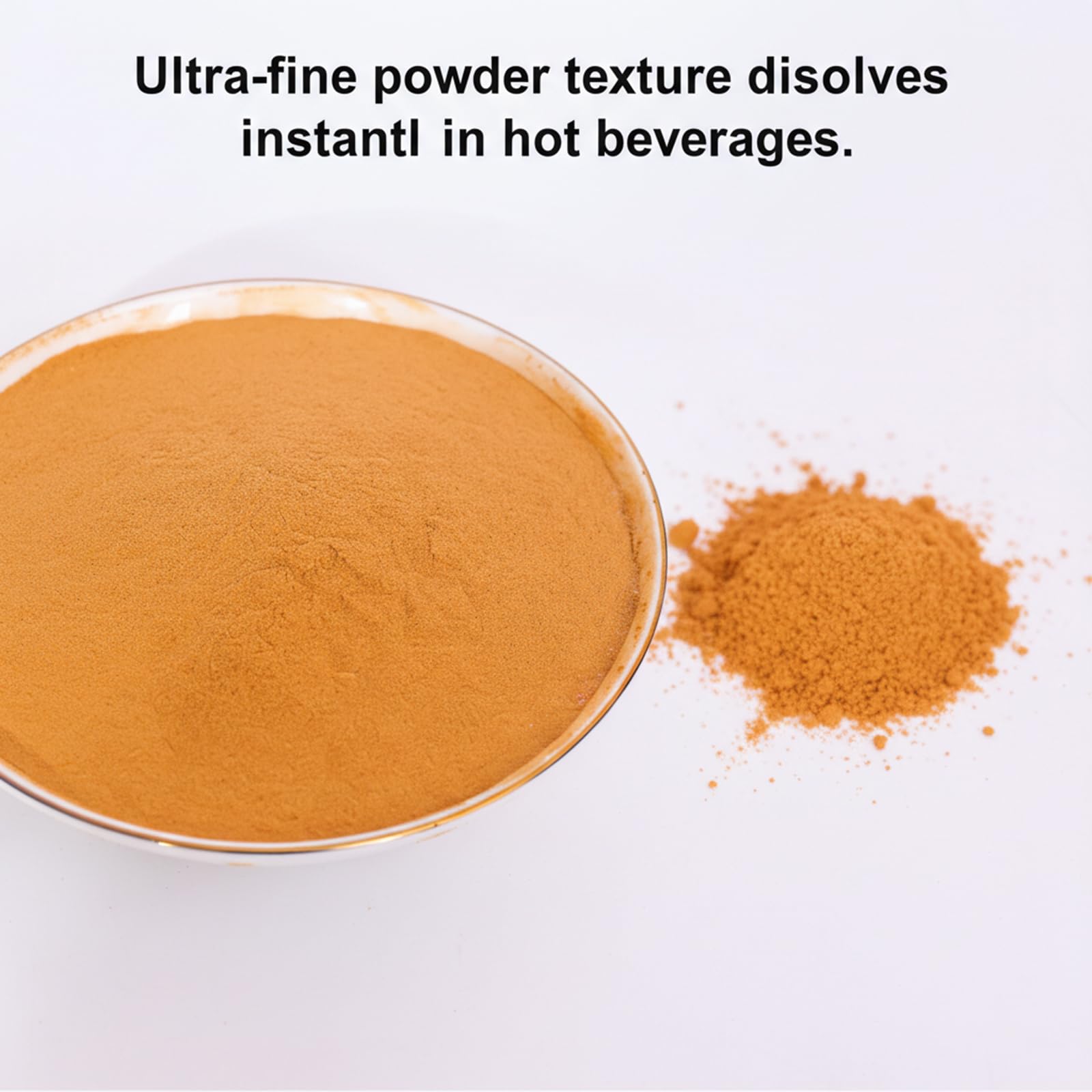 Spoonful of MOCKRAND Lion's Mane Mushroom Extract Powder