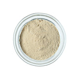 Spoonful of Modernist Pantry Sunflower Lecithin on a wooden table