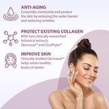 Spoonful of PlantFusion Collagen Beauty Strawberry Lemonade powder