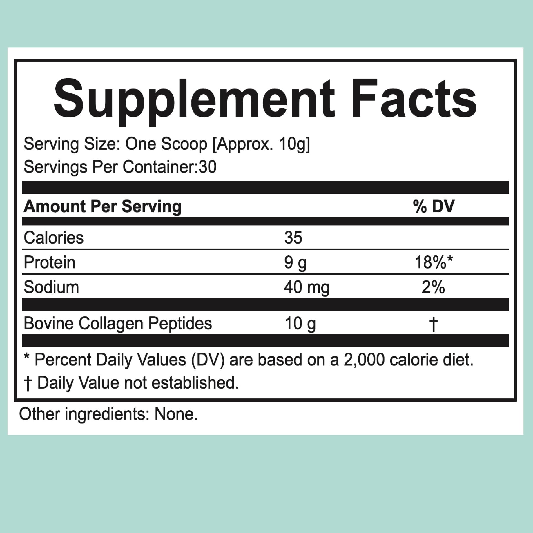 Spoonful of POWERBOOST Collagen Powder 300g on a wooden table