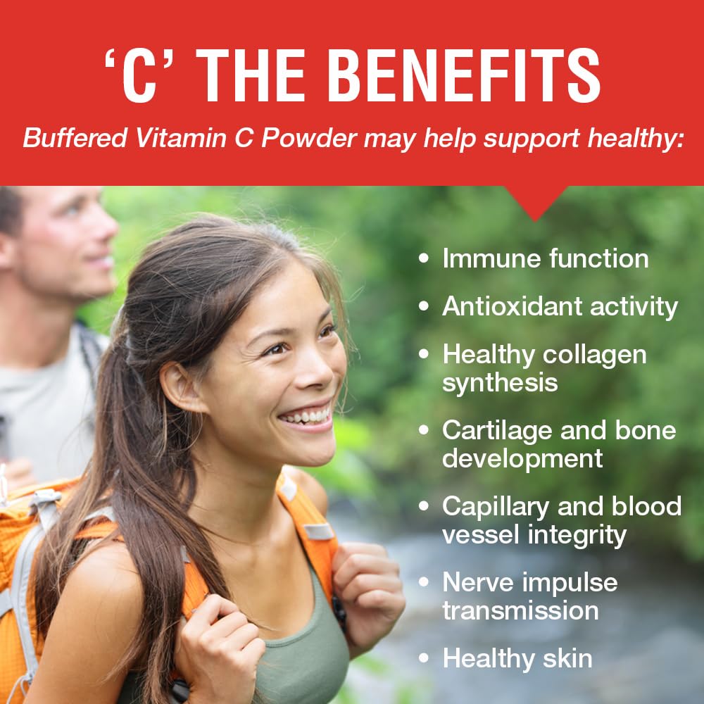 Spoonful of SOLARAY Vitamin C Powder