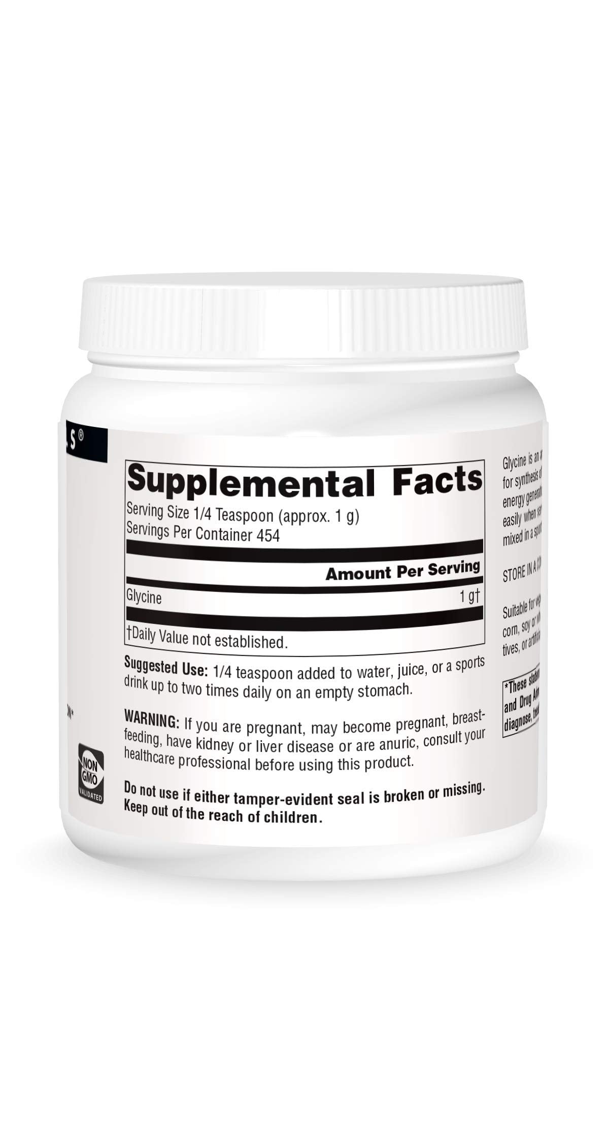 Spoonful of Source Naturals Glycine Powder