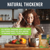 Spoonful of Viva Naturals Psyllium Husk Powder