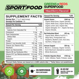 Sport Food Spirulina Superfood Powder packaging