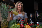 Sport Formula 99 blended vitamin and mineral supplement with smoothie