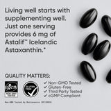 Sports Research Astaxanthin Softgels 6mg ingredients list