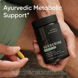Sports Research Berberine Liquid Softgel with a measuring spoon