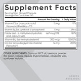 Sports Research Blood Balance Iron Support Supplement ingredients list