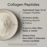 Sports Research Collagen Peptides Powder 313g mixed in coffee