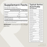 Sports Research Collagen Peptides Powder in a glass of water