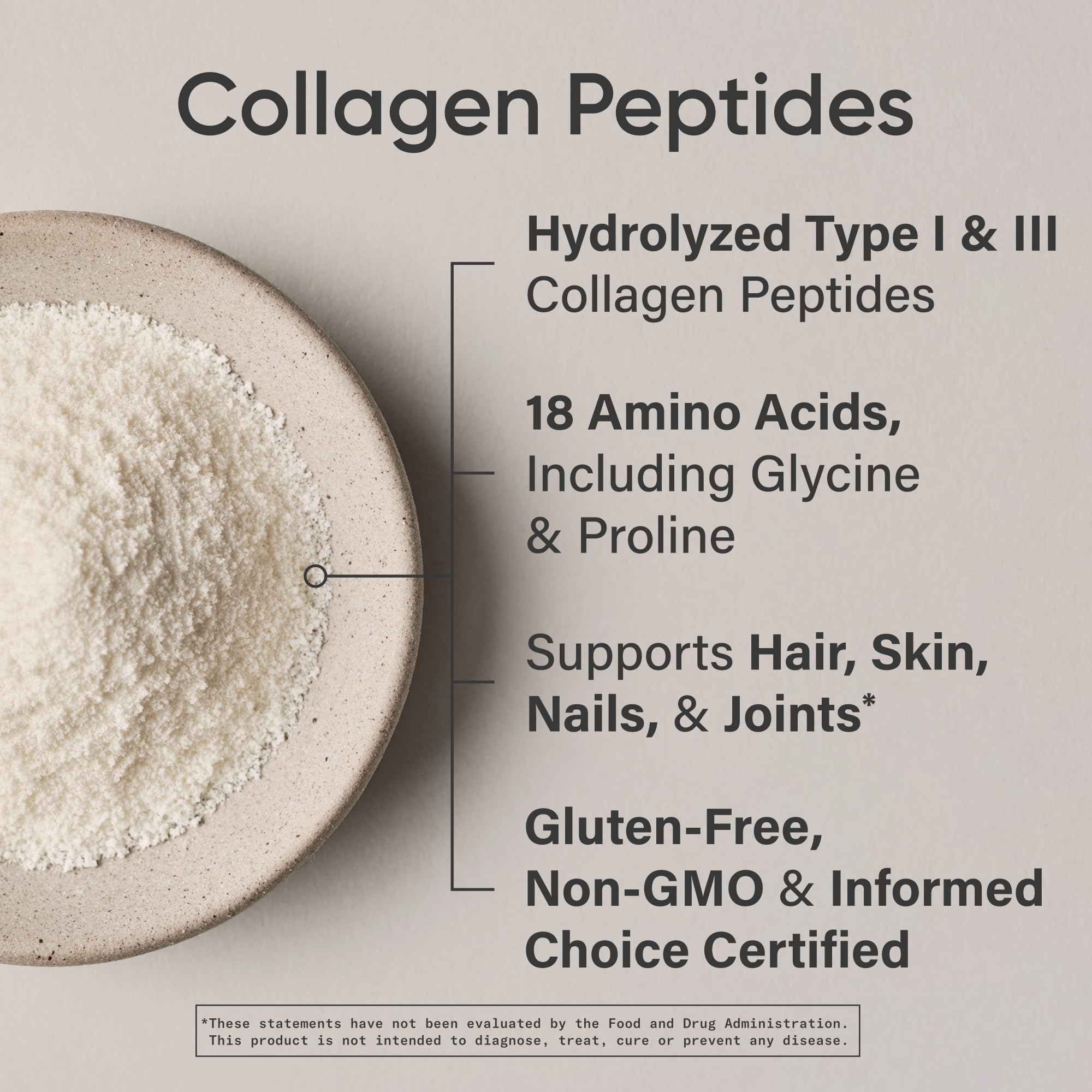 Sports Research Collagen Peptides Powder mixed in a smoothie