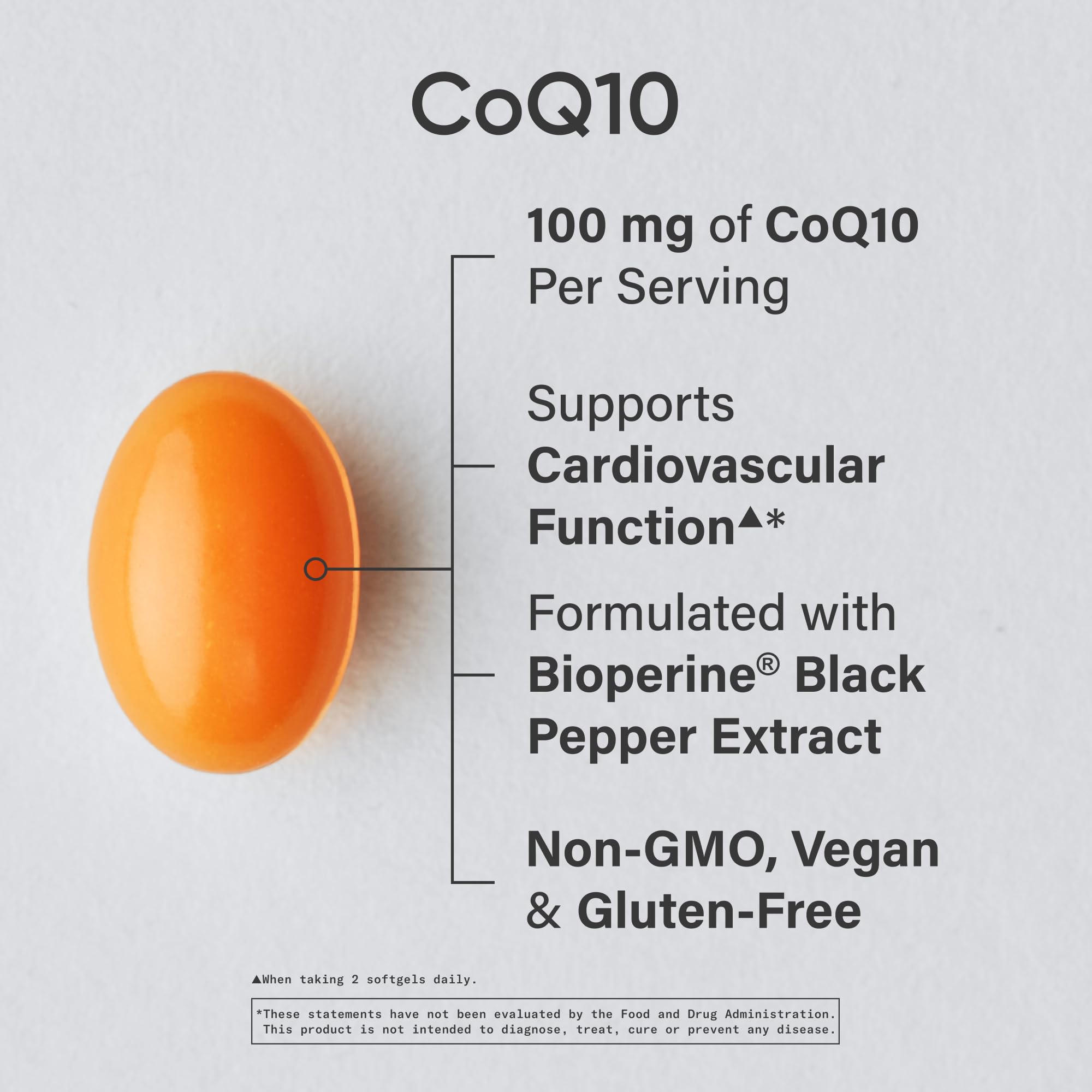 Sports Research CoQ10 Supplement capsule close-up