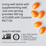 Sports Research CoQ10 Supplement ingredients list