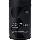 Sports Research Creatine Monohydrate 1148g front view
