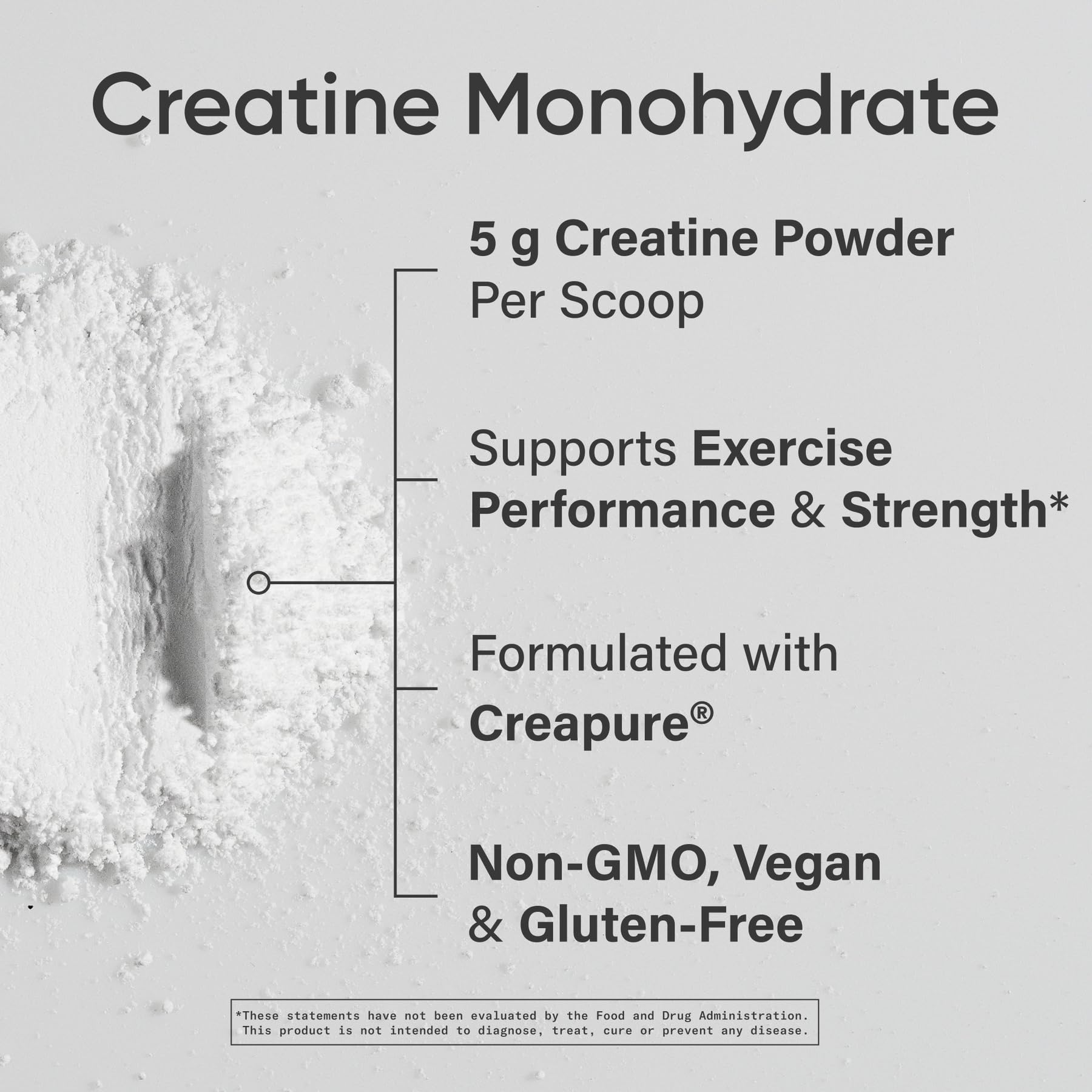 Sports Research Creatine Monohydrate 450g with scoop