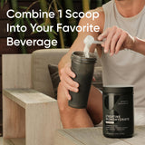 Sports Research Creatine Monohydrate Powder 599g scoop with powder
