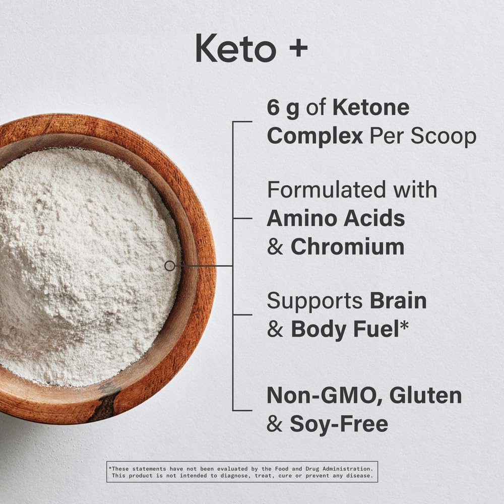 Sports Research Keto Plus Powder Raspberry Lemonade mixed in water