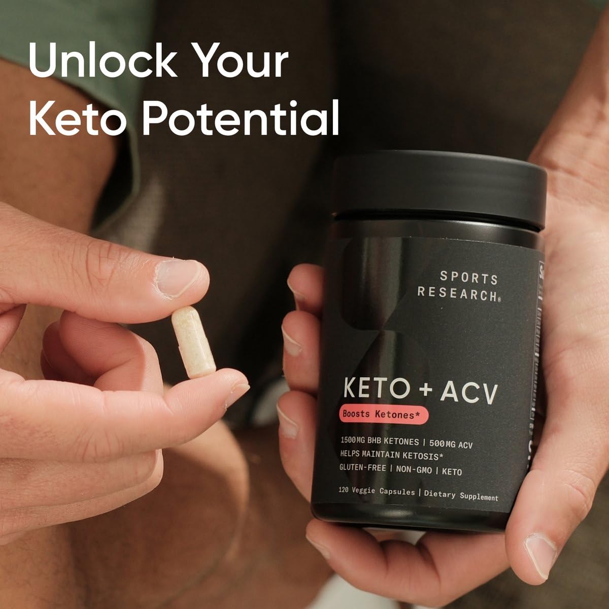 Sports Research Keto+ with Apple Cider Vinegar ingredients list