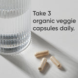 Sports Research Lion’s Mane Mushroom Capsules bottle with label