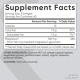 Sports Research Magnesium Glycinate bottle with capsules