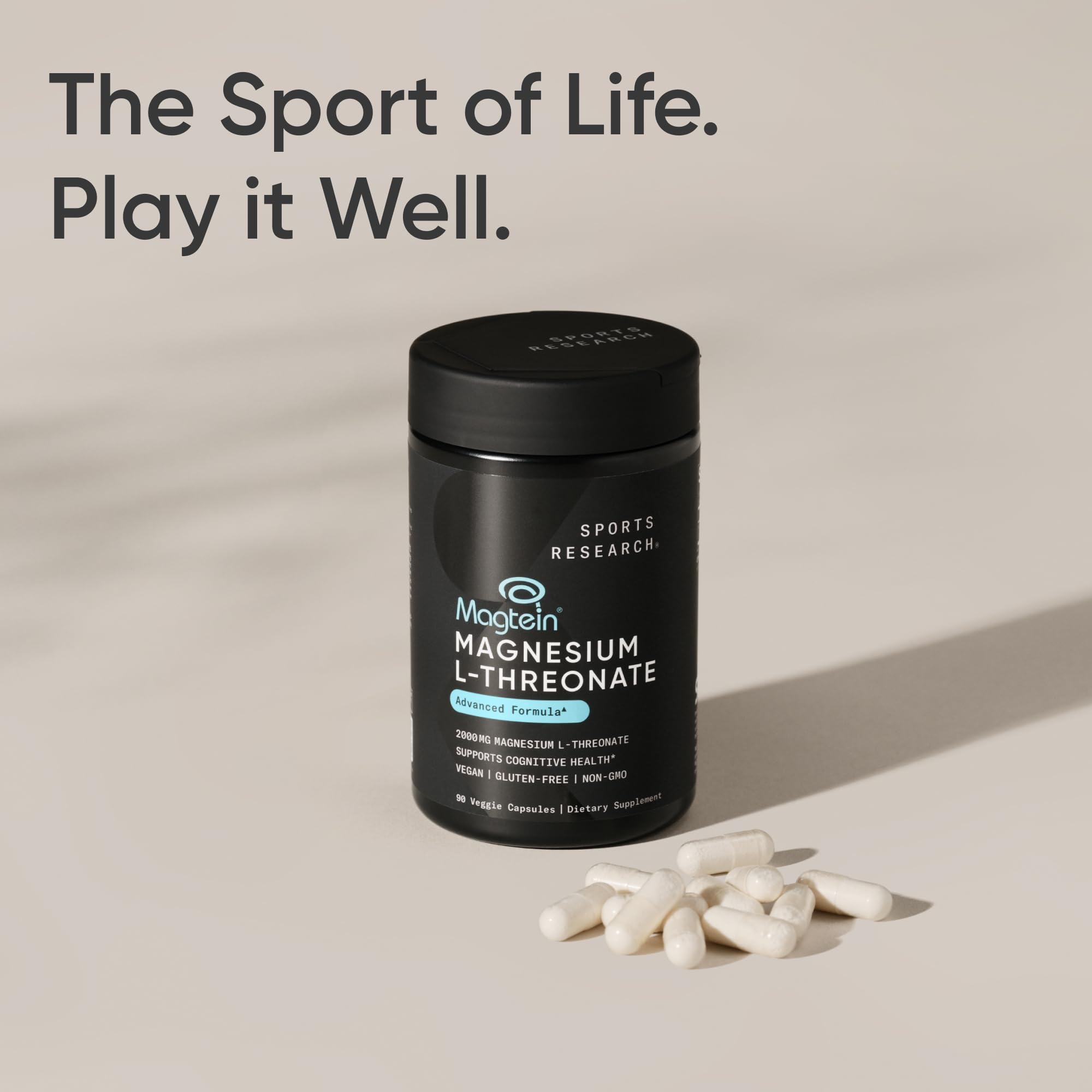 Sports Research Magnesium L-Threonate product packaging