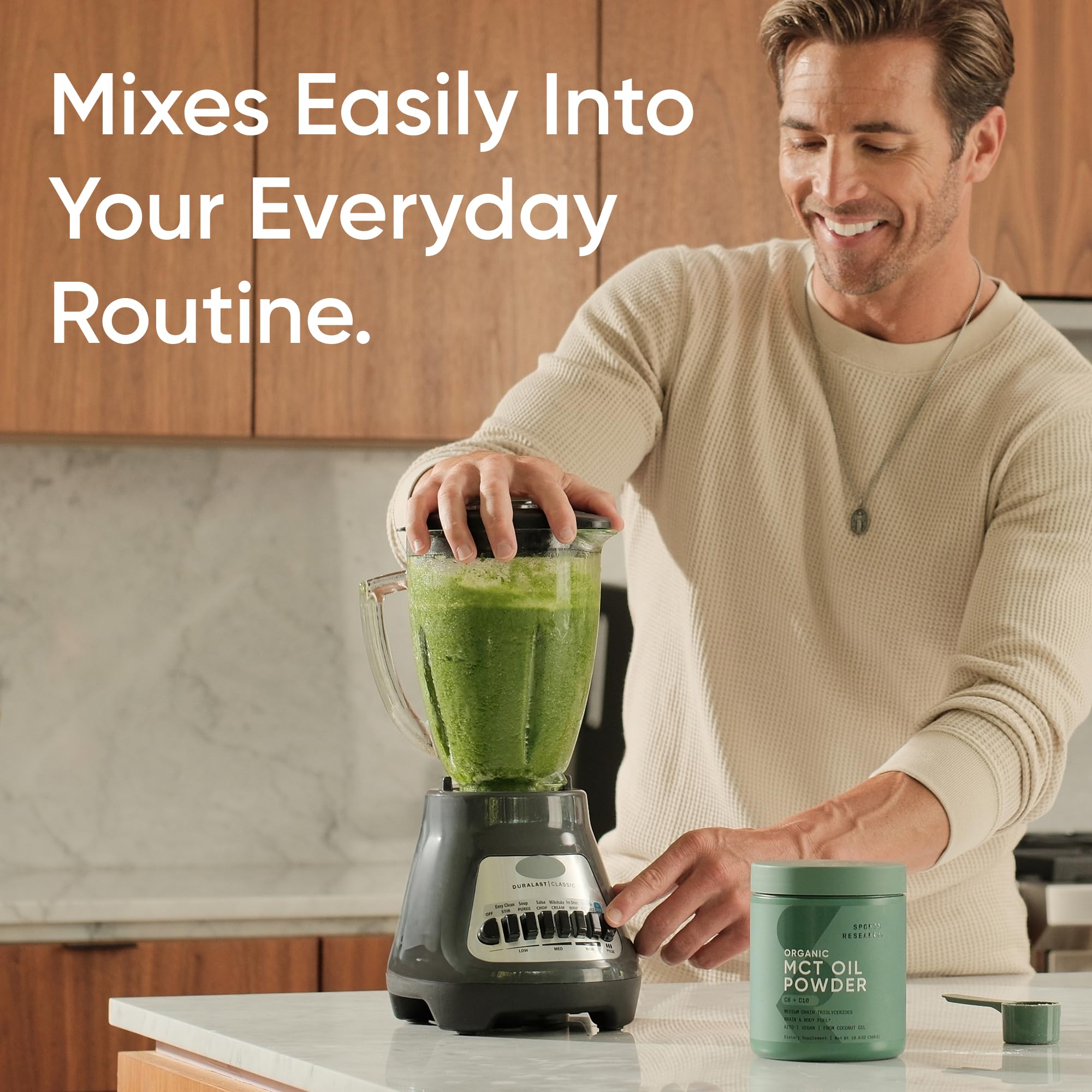 Sports Research MCT Powder nutritional information
