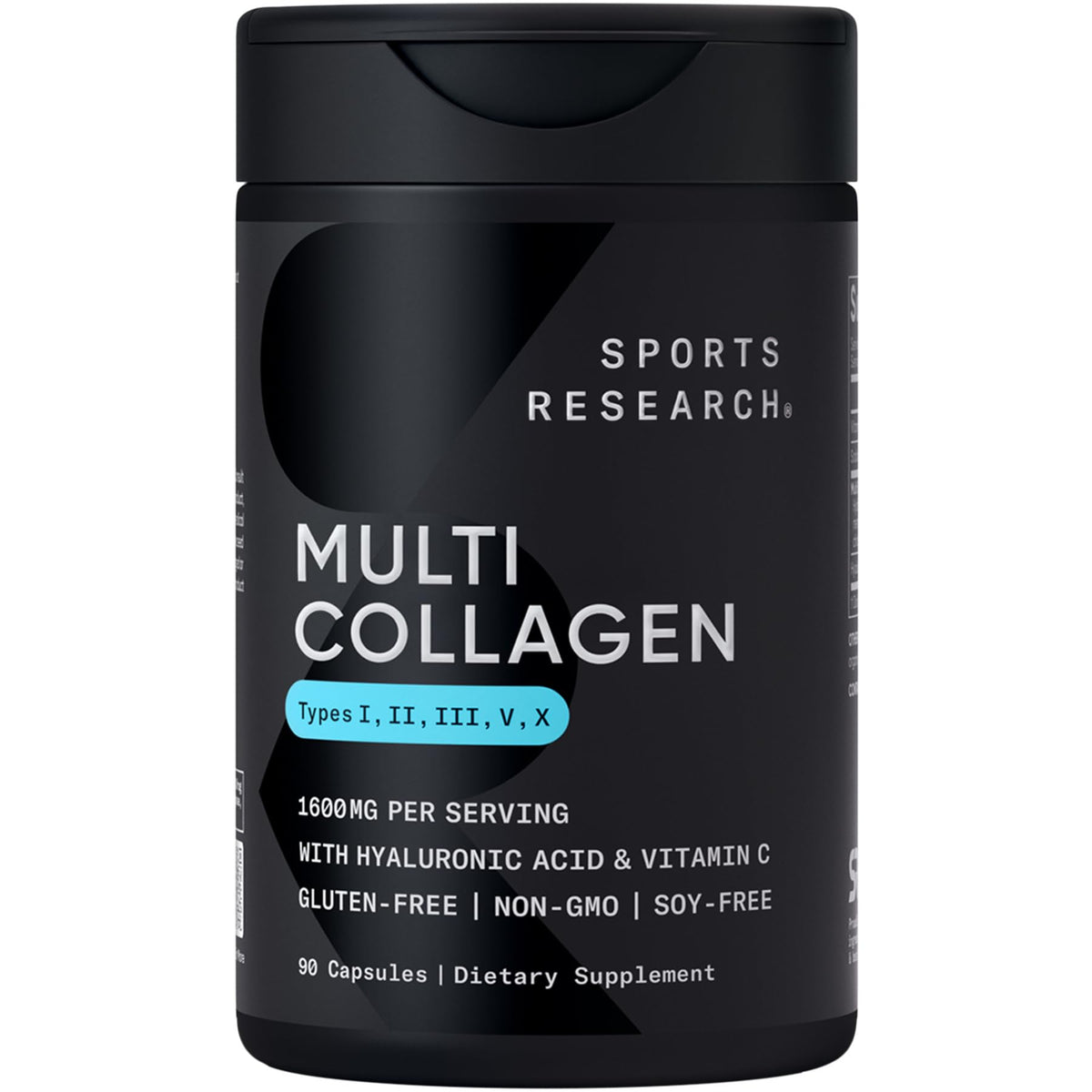 Sports Research Multi Collagen Complex Capsules front view
