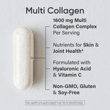 Sports Research Multi Collagen Complex Capsules side view