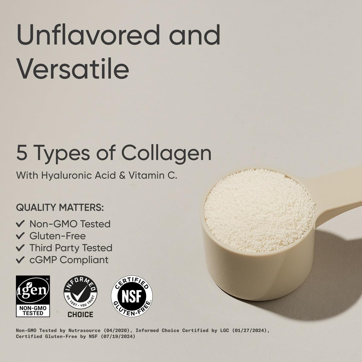 Sports Research Multi Collagen Peptides 395g packaging